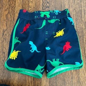Dinosaur swim trunks 3-6 m